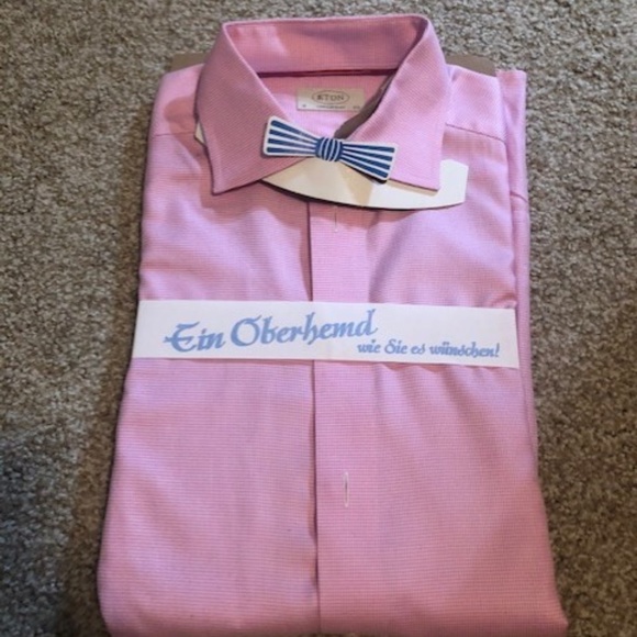 Eton Signature Twill Contemporary Dress Shirt - Picture 1 of 3